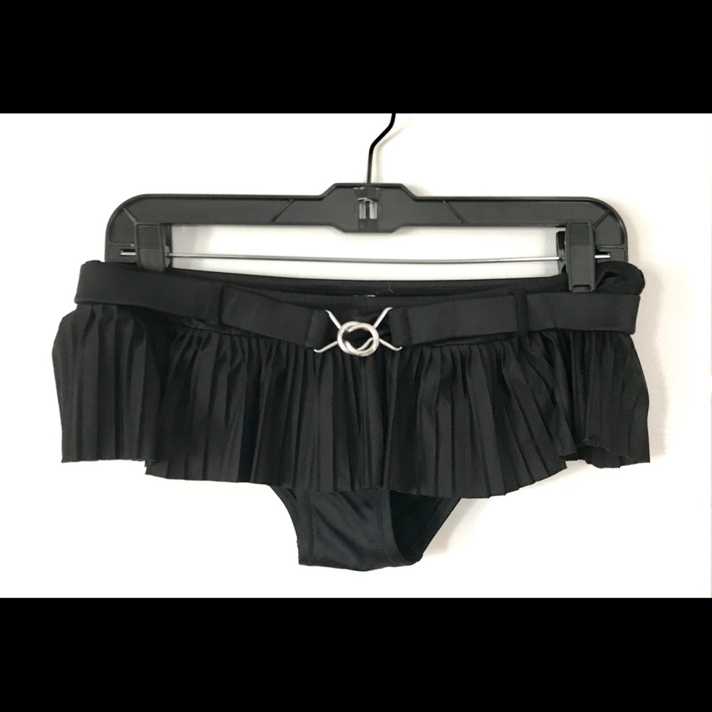 Victoria’s Secret Black skirted bikini bottom